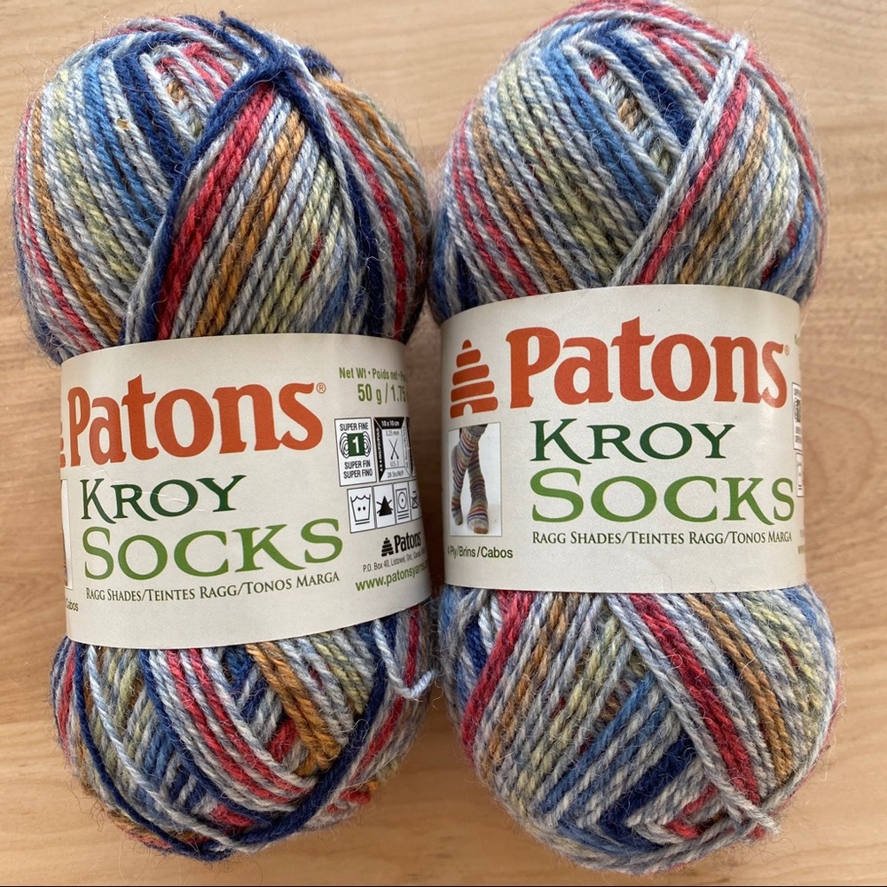 Patons Kroy sock yarn
